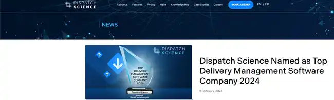 Dispatch Science Dispatch Science recognition